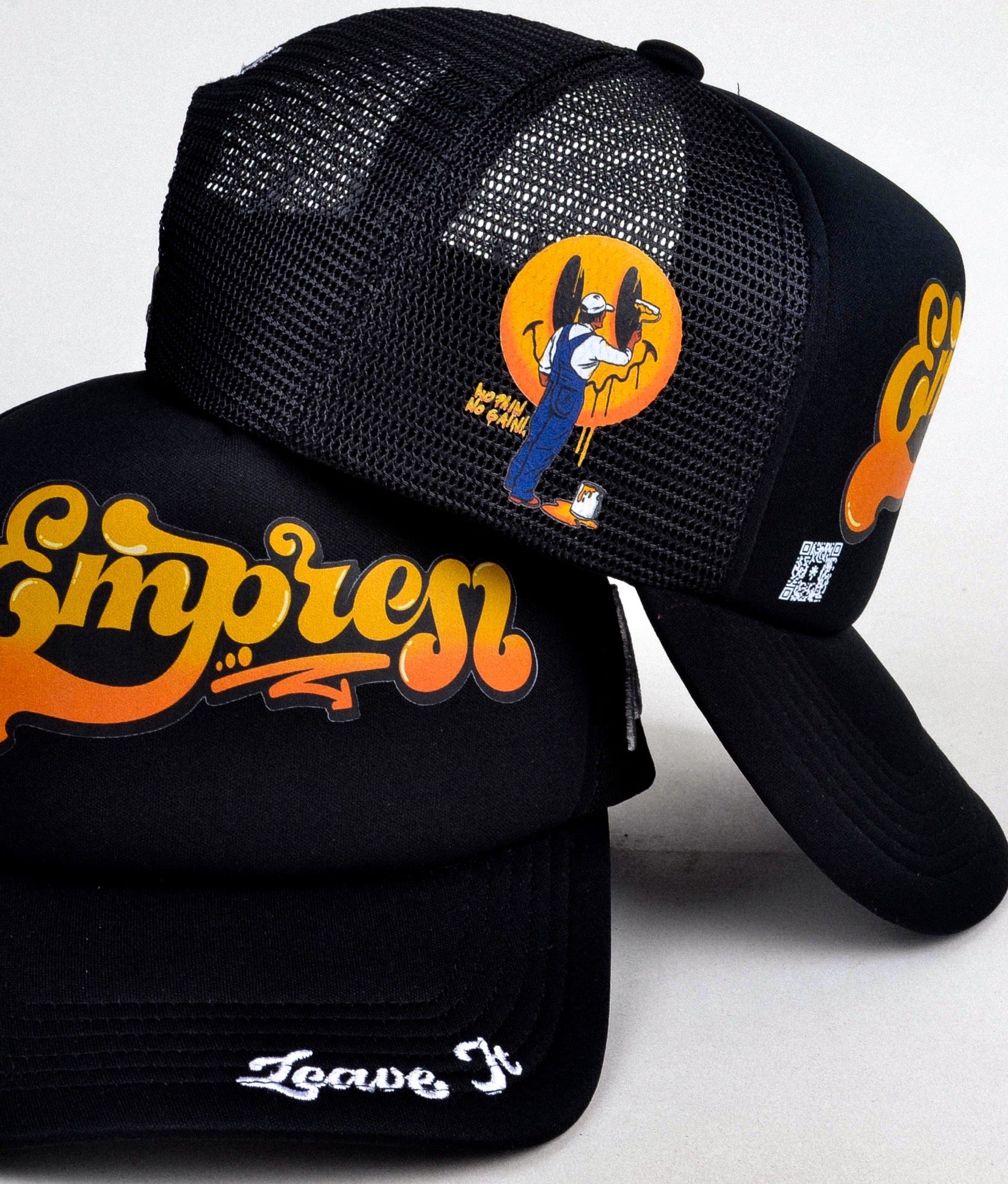 Empress Trucker Hat (Black)