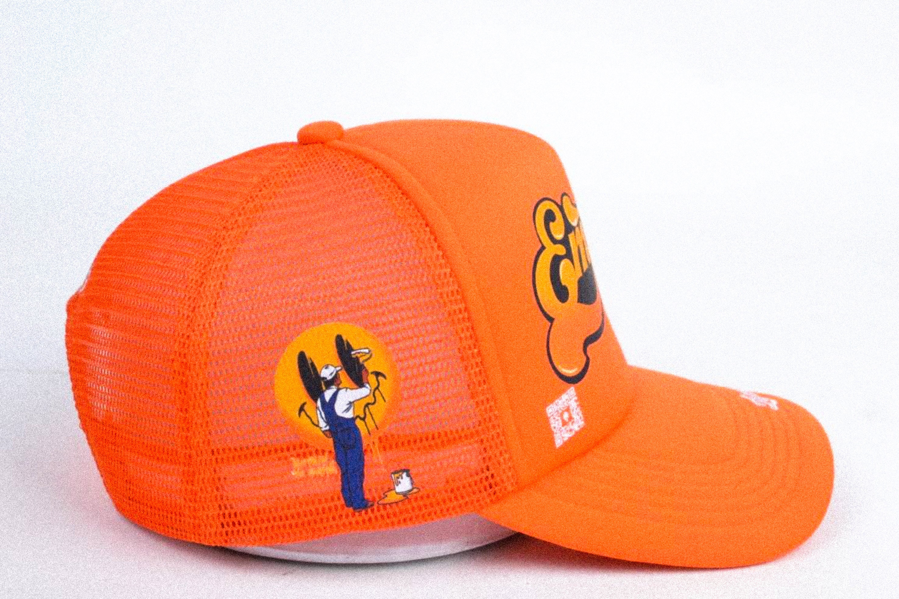 Empress Trucker Hat Orange
